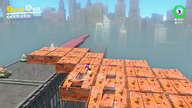 The location of a Power Moon in Super Mario Odyssey