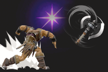 Simon Belmont's standard special in Super Smash Bros. Ultimate