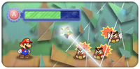 Image showing the Supernova special move in Paper Mario: The Thousand-Year Door (Nintendo Switch)