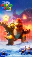 Poster featuring Bowser stealing a Star from the penguins (alternate)