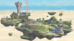 Screenshot of a stage from Super Smash Bros. for Nintendo 3DS / Wii U