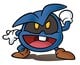Artwork of a Blue Virus from Dr. Mario & Puzzle League