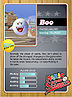 Level 1 Boo card from the Mario Super Sluggers card game