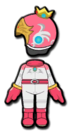 Princess Peach Mii racing suit from Mario Kart 8