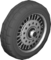 The Block_BlackSilver tires from Mario Kart Tour