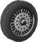 The Block_BlackSilver tires from Mario Kart Tour