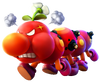 Artwork of angry Wiggler in Mario + Rabbids Sparks of Hope