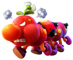 Artwork of angry Wiggler in Mario + Rabbids Sparks of Hope