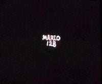 Title screen of the unreleased game Super Mario 128.