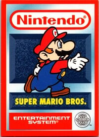 One of the Nintendo Collector Cards