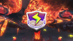 Thumbnail for "Opening (Lightning Cup)" from Mario Kart World used for Nintendo Music