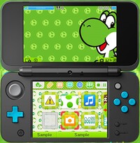 Nintendo 3DS theme- Spotlight- Yoshi.jpeg