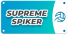 "SUPREME SPIKER" inscription for the Nintendo Switch Sports trophy in the Trophy Creator application