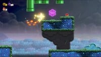 The third 10-flower coin in Badge Challenge Boosting Spin Jump I in Super Mario Bros. Wonder
