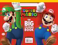 Cover of Super Mario: The Big Coloring Book