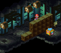 Second, Third and Fourth Treasures in the Sea of Super Mario RPG: Legend of the Seven Stars.