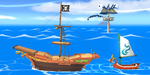 Pirate Ship stage in Super Smash Bros. for Wii U.