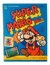 Cover of the Super Mario Bros. sticker book