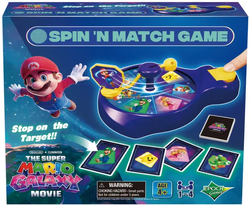 The Super Mario Galaxy Movie Spin 'n Match Game