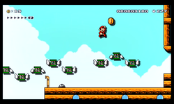World 19-1 from Super Mario Maker for Nintendo 3DS