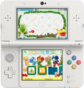 The "Yoshi's Woolly World: Yoshis on Parade" system theme for the Nintendo 3DS.
