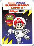 A Kellogg's Nintendo Collector sticker based on Super Mario Land 2: 6 Golden Coins.