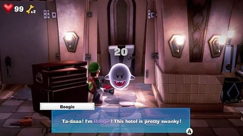 Boogie, a Boo from Luigi's Mansion 3.