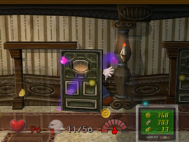 Fake door from Luigi's Mansion