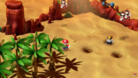 Land's End in Super Mario RPG for the Nintendo Switch