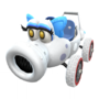 White Turbo Birdo from Mario Kart Tour