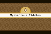 Mysterious Riddles in Mario Party Advance