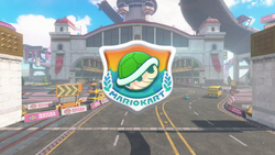 Thumbnail for "Opening (Shell Cup)" from Mario Kart World used for Nintendo Music