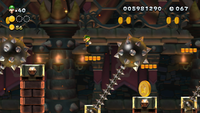 Screenshot of Impossible Pendulums in New Super Luigi U.
