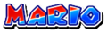 Mario's name from Mario Kart Arcade GP 2