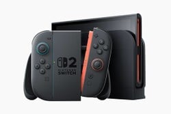 Promotional photo of the Nintendo Switch 2 system