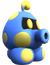 An Octoomba's model from Super Mario 3D World.