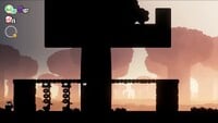 The second 10-flower coin in Sproings in the Twilight Forest in Super Mario Bros. Wonder