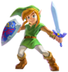 Link (A Link Between Worlds)'s Spirit sprite from Super Smash Bros. Ultimate