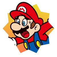 Sticker Mario (sad) - Mario Party Superstars.png