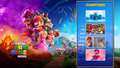 Scene selection menu (1-4)