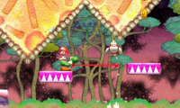A pre-release screenshot from Yoshi's New Island