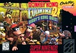 North American box art for Donkey Kong Country 2: Diddy's Kong Quest