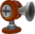 Rendered model of a Fire Shooter from Super Mario Galaxy.