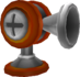 Rendered model of the Fire Shooter obstacle in Super Mario Galaxy.