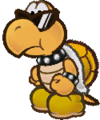A KP Koopa from Paper Mario: The Thousand-Year Door.