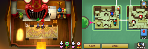 Location of the last 3 hidden blocks in Beanbean Castle.