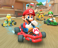 Mario Kart (Tour) News on X: News (Autumn Tour): Next driver teaser! # MarioKartTour Tanooki Mario will makes his debut next Tour! #MarioKart   / X