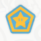 A sticker in Mario Kart World
