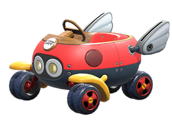 The Biddybuggy from Mario Kart World