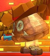 Paper Macho Goomba Outlaw from Paper Mario: The Origami King